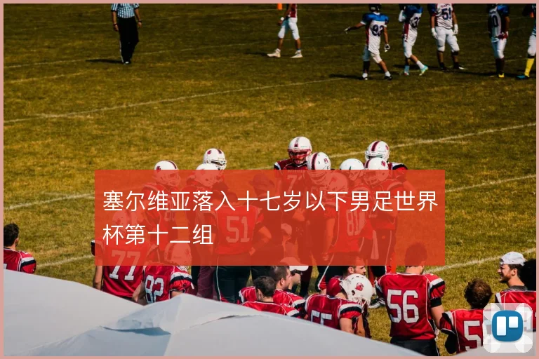 塞尔维亚落入十七岁以下男足世界杯第十二组
